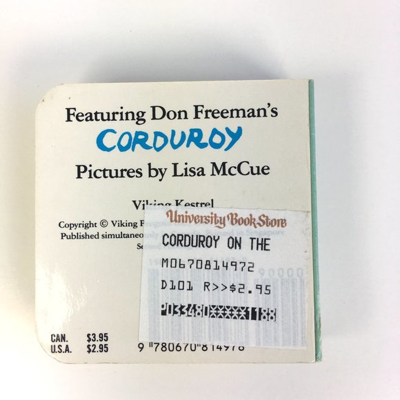 3 Board Books My First Words Corduroy On the Go Wheels That Work - Picture 5 of 7